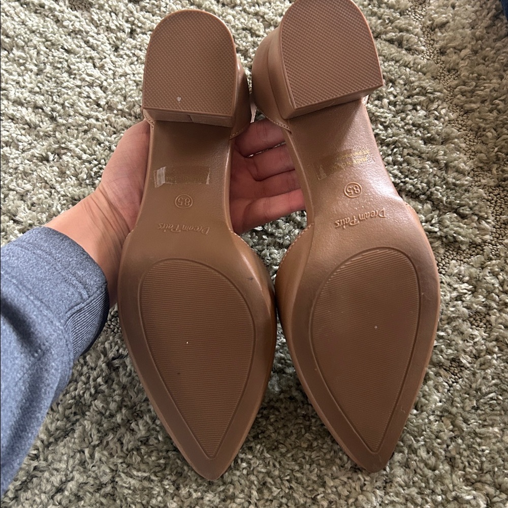 Dream Pairs Women's Brown Ankle Strap Heels - Picture 5 of 5
